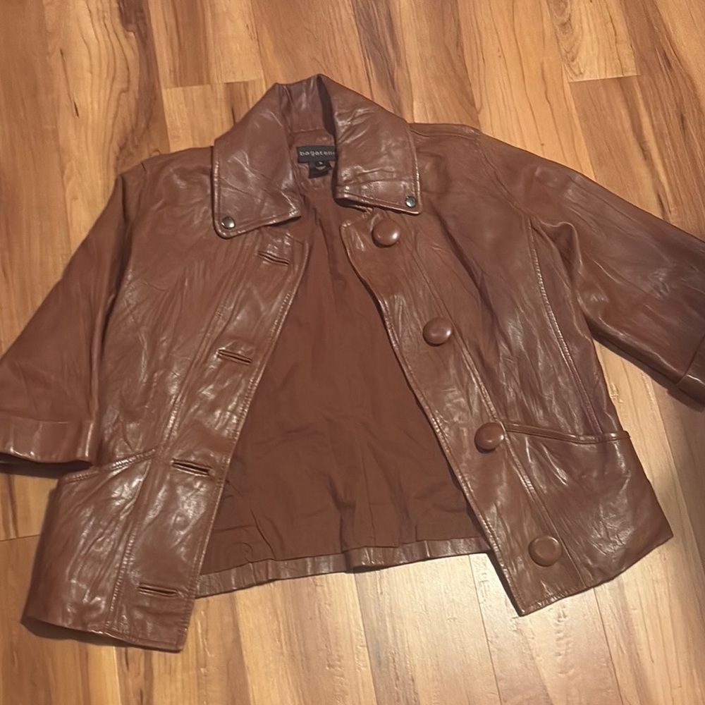 Bagatelle Brown Leather Jacket